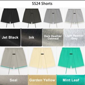 Mint Leaf SS24 Shorts